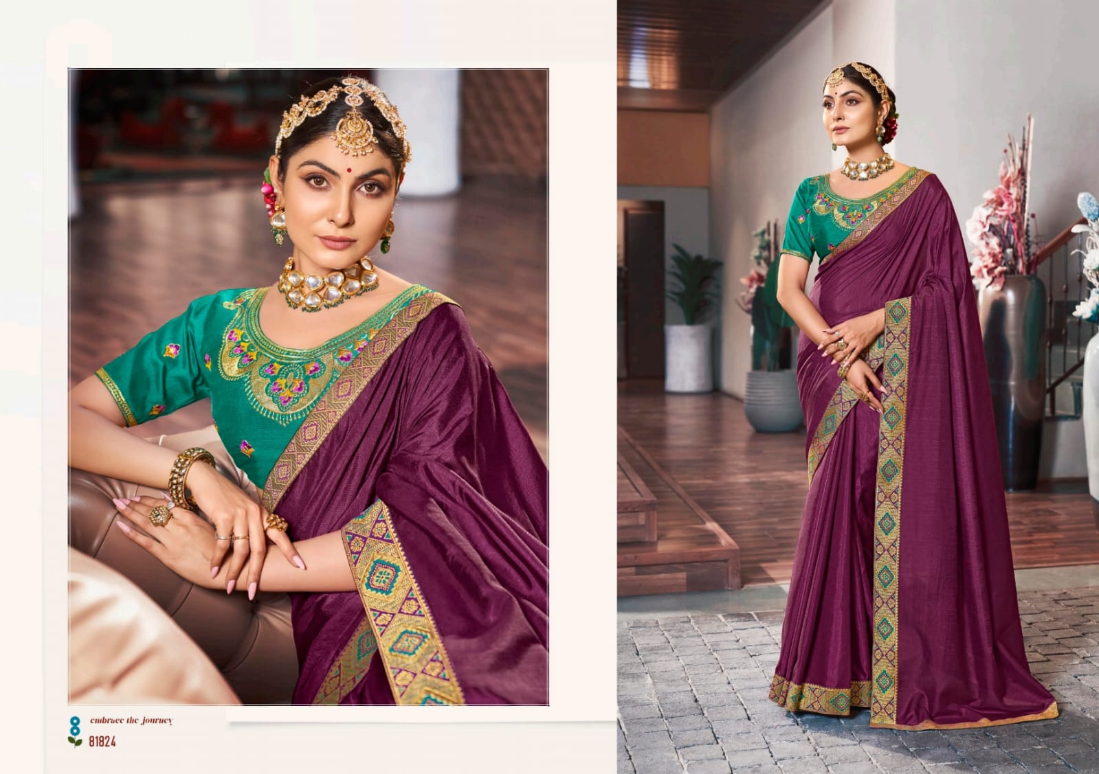 Kasturi By Right Women 81821-81828 Designer Sarees Catalog